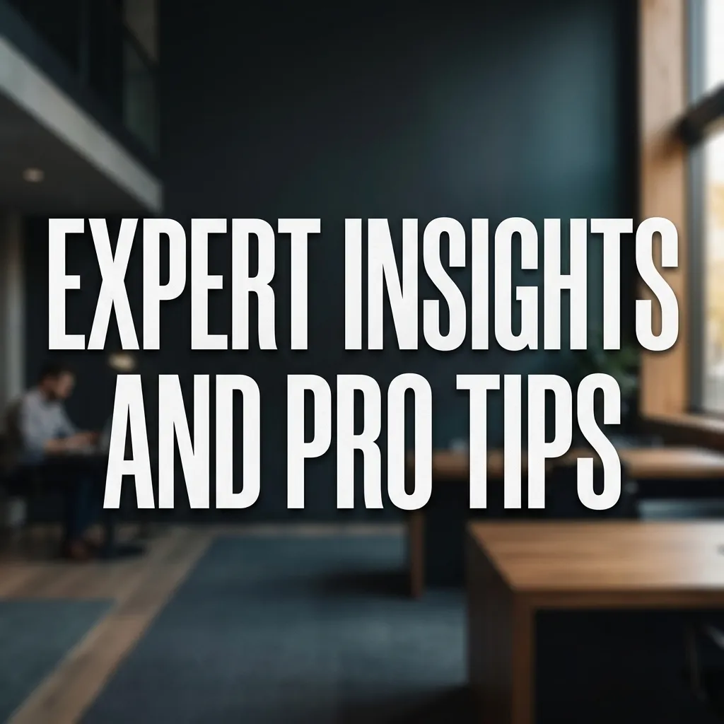 Expert Insights and Pro Tips
