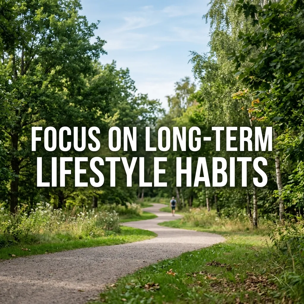 Focus on Long-Term Lifestyle Habits