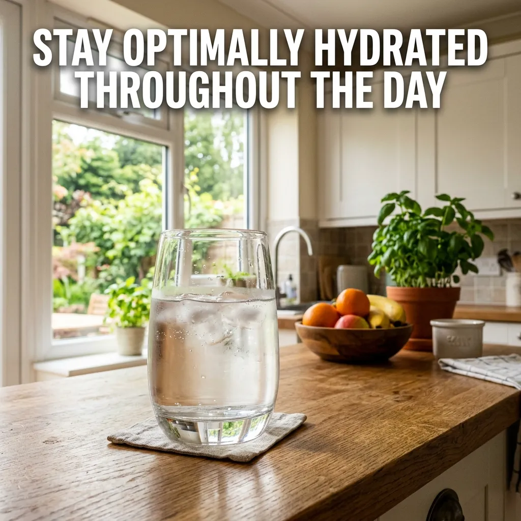 Stay Optimally Hydrated Throughout the Day